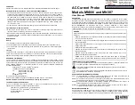 AEMC MN306 User Manual предпросмотр