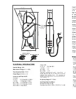 Предварительный просмотр 2 страницы AEMC MN312 User Manual