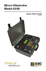 Preview for 1 page of AEMC Model 6292 Quick Start Manual