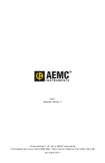 Preview for 12 page of AEMC Model 6292 Quick Start Manual