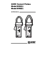 AEMC MR411 User Manual preview