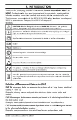 Предварительный просмотр 5 страницы AEMC MR417 User Manual