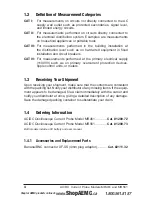 Preview for 6 page of AEMC MR461 User Manual