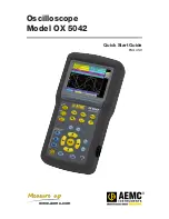 AEMC OX 5042 Quick Start Manual preview
