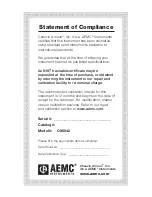 Preview for 2 page of AEMC OX 5042 Quick Start Manual