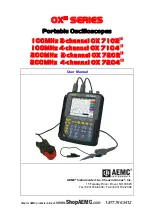 Preview for 1 page of AEMC OX 7102 III User Manual