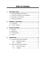 Предварительный просмотр 3 страницы AEMC pmr-1 User Manual