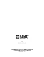 Предварительный просмотр 36 страницы AEMC pmr-1 User Manual