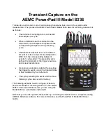 Preview for 1 page of AEMC PowerPad III 8336 User Manual