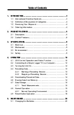 Preview for 3 page of AEMC Simple Logger II User Manual