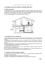 Preview for 9 page of Aenera 1300 L Warranty And Technical Manual For Installation, Use And Maintenance