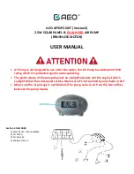 AEO AEO-AP3SP2.5KIT User Manual preview