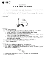 AEO WP501210 User Manual preview