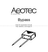 Preview for 1 page of Aeon Labs Aeotec Bypass User Manual