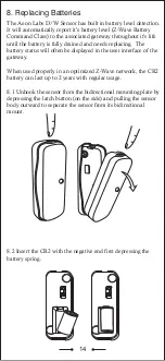 Preview for 15 page of Aeon Labs D/W Sensor Manual