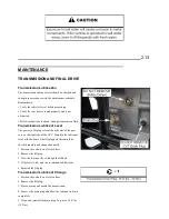 Preview for 22 page of Aeon COBRA 50 2007 Service Manual