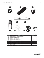 Предварительный просмотр 4 страницы AeonAir 0625616 Manual