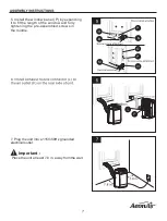 Предварительный просмотр 7 страницы AeonAir 0625616 Manual