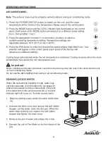 Предварительный просмотр 9 страницы AeonAir 0625616 Manual