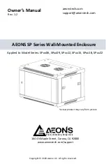 AEONS Technologies SP 06 Series Owner'S Manual preview