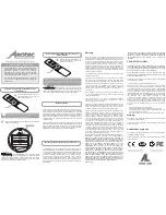 Предварительный просмотр 2 страницы Aeotec MultiSensor Installation Instructions