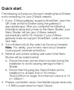 Preview for 4 page of Aeotec Nano Shutter ZW141 Quick Start Manual