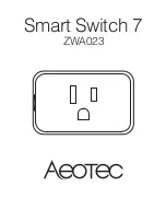 Aeotec Smart Switch 7 ZWA023 User Manual предпросмотр