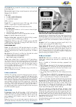 Preview for 3 page of AEP F240A Series Quick Start Manual