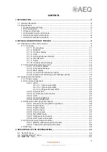 Preview for 2 page of AEQ FORUM LITE User Manual