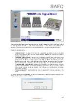 Preview for 59 page of AEQ FORUM LITE User Manual