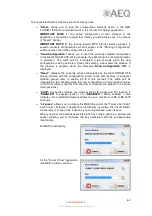 Preview for 62 page of AEQ FORUM LITE User Manual