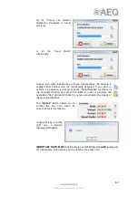 Preview for 63 page of AEQ FORUM LITE User Manual