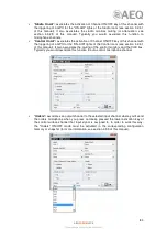 Preview for 84 page of AEQ FORUM LITE User Manual