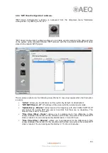 Preview for 90 page of AEQ FORUM LITE User Manual