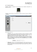 Preview for 91 page of AEQ FORUM LITE User Manual