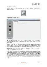 Preview for 92 page of AEQ FORUM LITE User Manual