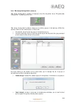 Preview for 108 page of AEQ FORUM LITE User Manual