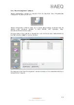 Preview for 110 page of AEQ FORUM LITE User Manual