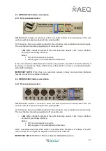 Предварительный просмотр 21 страницы AEQ FORUM User Manual