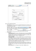 Предварительный просмотр 70 страницы AEQ FORUM User Manual