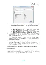 Предварительный просмотр 121 страницы AEQ FORUM User Manual