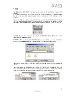 Preview for 22 page of AEQ PAW 120 User Manual