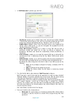 Preview for 22 page of AEQ TALENT User Manual