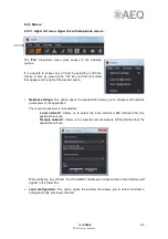 Preview for 62 page of AEQ XPEAK User Manual