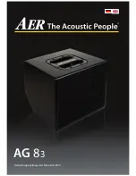 AER AG 83 User Manual предпросмотр