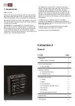 Предварительный просмотр 8 страницы AER Colourizer 2 User Manual