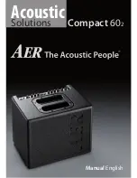 AER COMPACT 60 2 Operating Manual предпросмотр