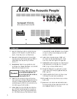 Предварительный просмотр 6 страницы AER COMPACT MOBILE 2 User Manual