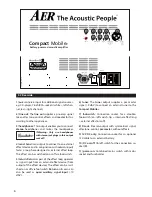 Предварительный просмотр 6 страницы AER Compact Mobile2 User Manual