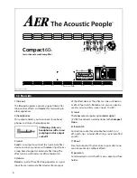 Предварительный просмотр 6 страницы AER Compact Slope User Manual